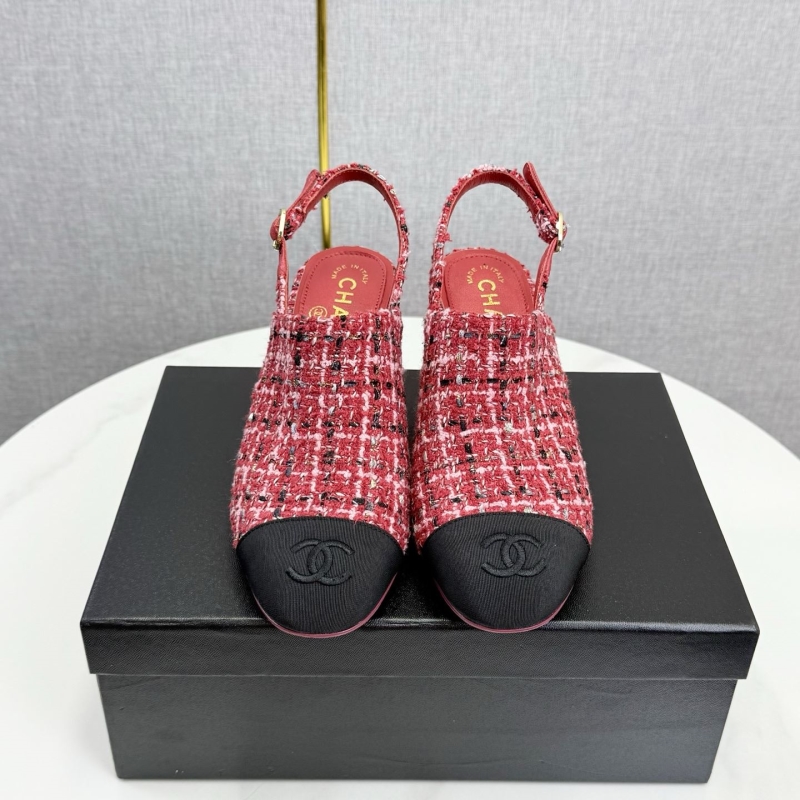 Ch**el heeled shoes